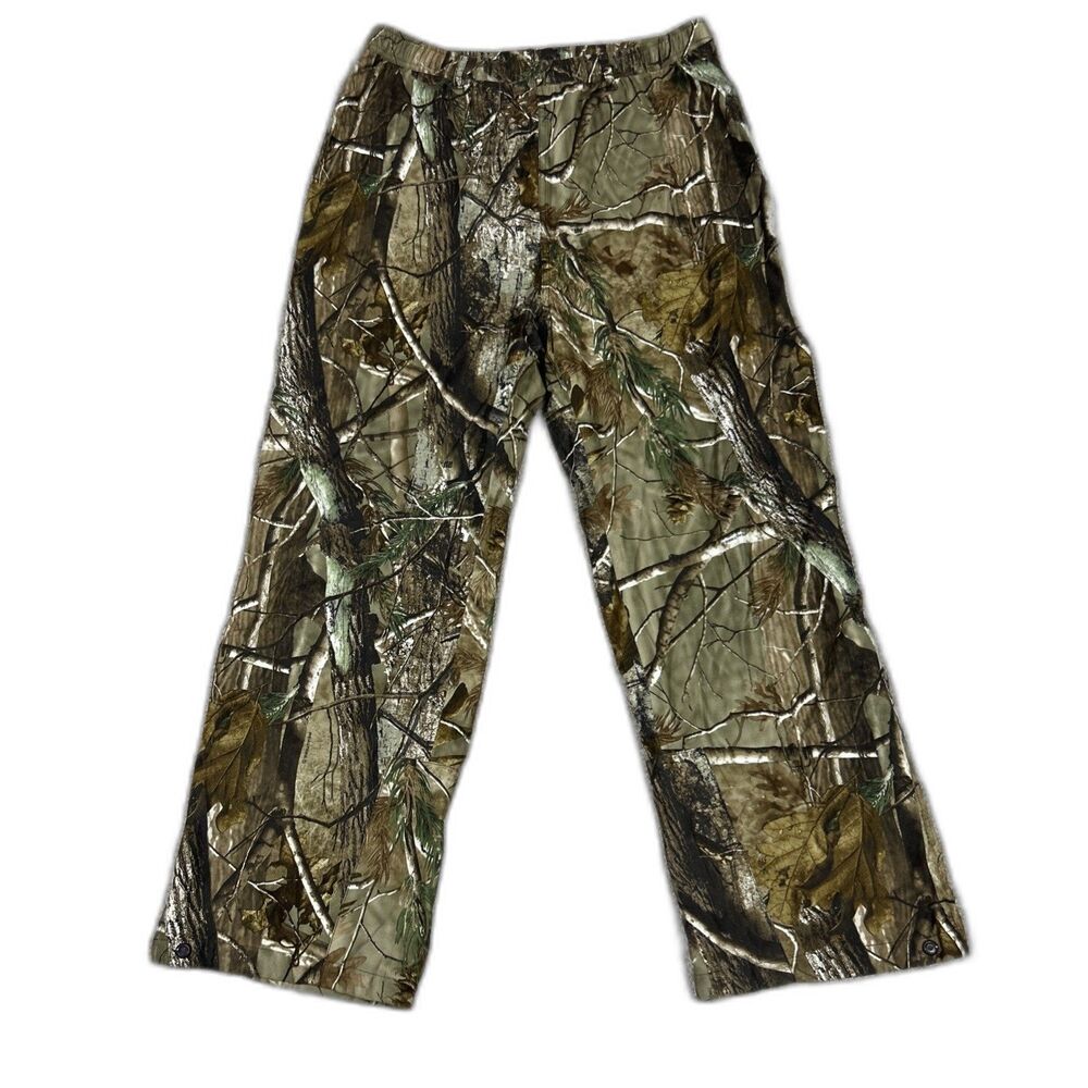 GameHide Pants Mens XL Camo Stretch Hunting Pull On Realtree Hush Hide